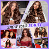 Chocolate Brown Human Hair Wig: 200 Density, 13X6 Body Wave HD Lace Front, Pre Plucked Glueless, 26-Inch for Women