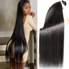 12A Straight Bundles Human Hair 4 Bundles 100% Unprocessed Brazilian Virgin Human Hair 18 20 22 24 Inch Raw Remy Hair Natural Black Color