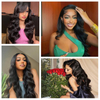 ISWEET Body Wave Bundles 100% Unprocessed Brazilian Human Hair 26-32 Inch 12A Grade Quick Weave Hair Extensions 4 Bundle Deals Natural Black Virgin Hair for Full & Soft Wave