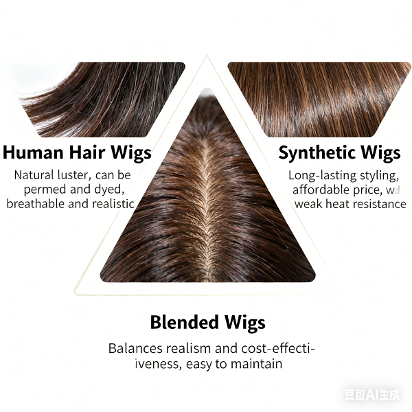 Best Wig Material? Human, Synthetic, Blended Breakdown