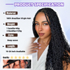18-Inch Chocolate Brown Deep Wave Human Braiding Hair – 3 Bundles (120g Total) 12A Brazilian Virgin Hair Bulk, No Weft Wet & Wavy Knotless Extensions for Boho Braids