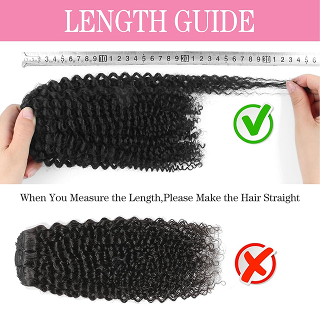 8 Pieces Virgin Curly Clip in Hair Extensions for Black Women 10A Brazilian 16 Inch Natural Black 3C 4A Kinky Curly Clip ins Human Hair Extensions Fashion Hairstyle