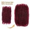 ISWEET 20 Inch Afro Kinkys Bulk Human Hair 40g 1 Bundle Kinky Twist Hair For Dreadlock Extensions Braiding Hair For Twist And Soft Locs (1 Pack) 