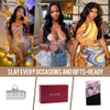 13x4 Glueless Wigs Human Hair Pre Plucked Pre Cut with Baby Hair, 210% Density 12A Brazilian Body Wave Lace Front Wigs 26" Human Hair, Natural Hairline HD Transparent Wear and Go Wigs for Black Women