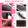 ISWEET Clip in Hair Extensions Real Human Hair #4/27-Chocolate Brown to Honey Blonde 20 Inch 105g 8pcs Invisible Straight Double Weft for Black Women Girls