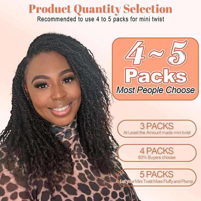 ISWEET Afro Kinky Human Hair 16 Inch 4C Kinky Curly Bundles 50g Perfect for Mini Twist & Dreadlocks 1B Natural Black Hair Extensions