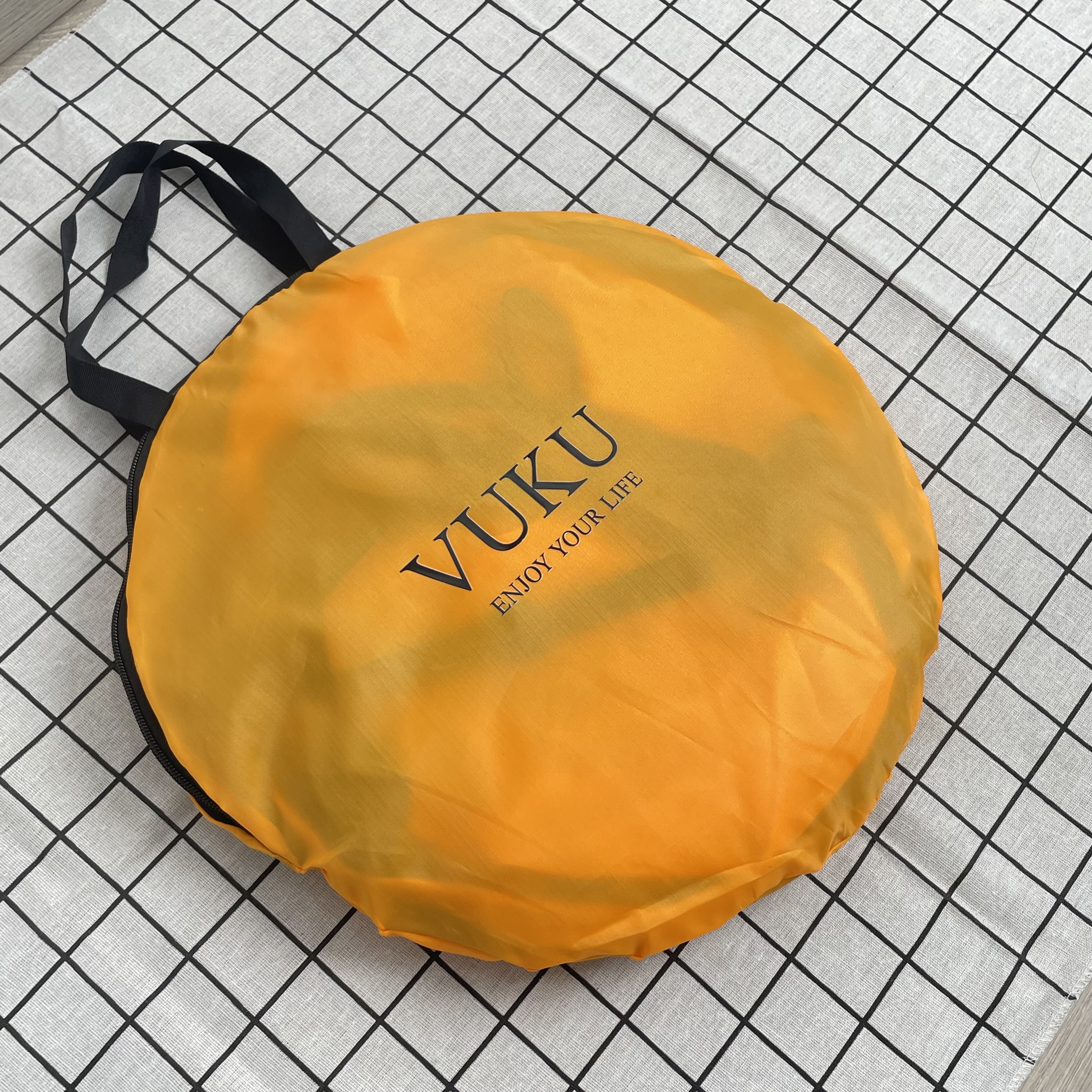 VUKU 42 Inch Foldable Paddle Board Wind Sail Sailboards with Transparent Window Storage Bag, Portable Durable Nylon Downwind Sail for Paddle Boards, Kayaks, Canoes Sailboards