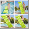 Inflatable Water Float Mat, Portable Swim Raft for Pool Lake Beach, Inflatable Mattress Swimming Floats for Recreational Use