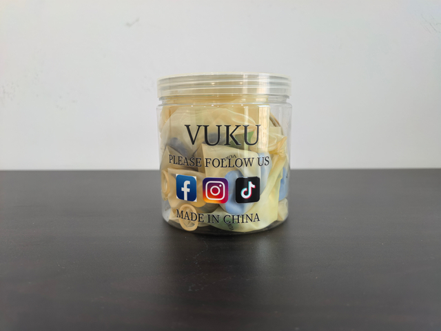 VUKU Confetti Helium Balloons Set, Shiny Metallic Dot Latex Balloons with Ribbon for Wedding Birthday Shower Party Decor (yellow blue)